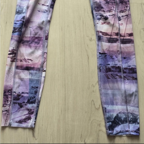 Lululemon Fast & Free 7/8 Tight II Leggings *Nulux 25 Sunrise Sz 2 Women - Picture 5 of 9